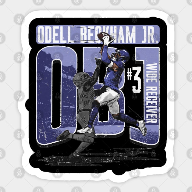 Odell Beckham Jr. Los Angeles R Player Sticker by Buya_Hamkac